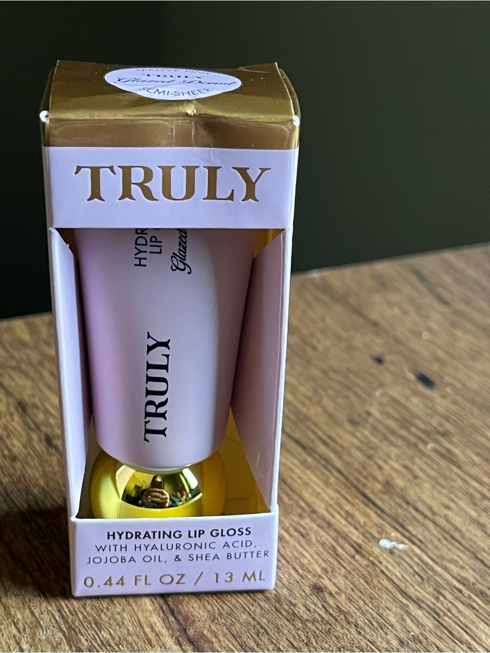 TRULY Hydrating Lip Gloss - Glazed Donut